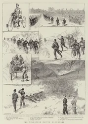 Die Freiwilligen-Ostermanöver